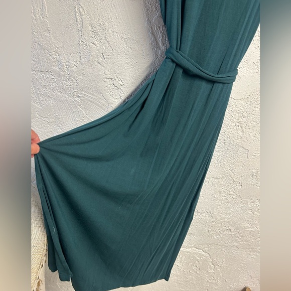 Loft aqua green midi dress - Picture 3 of 7